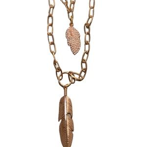 Rose Gold Feather Bling!🪶💎